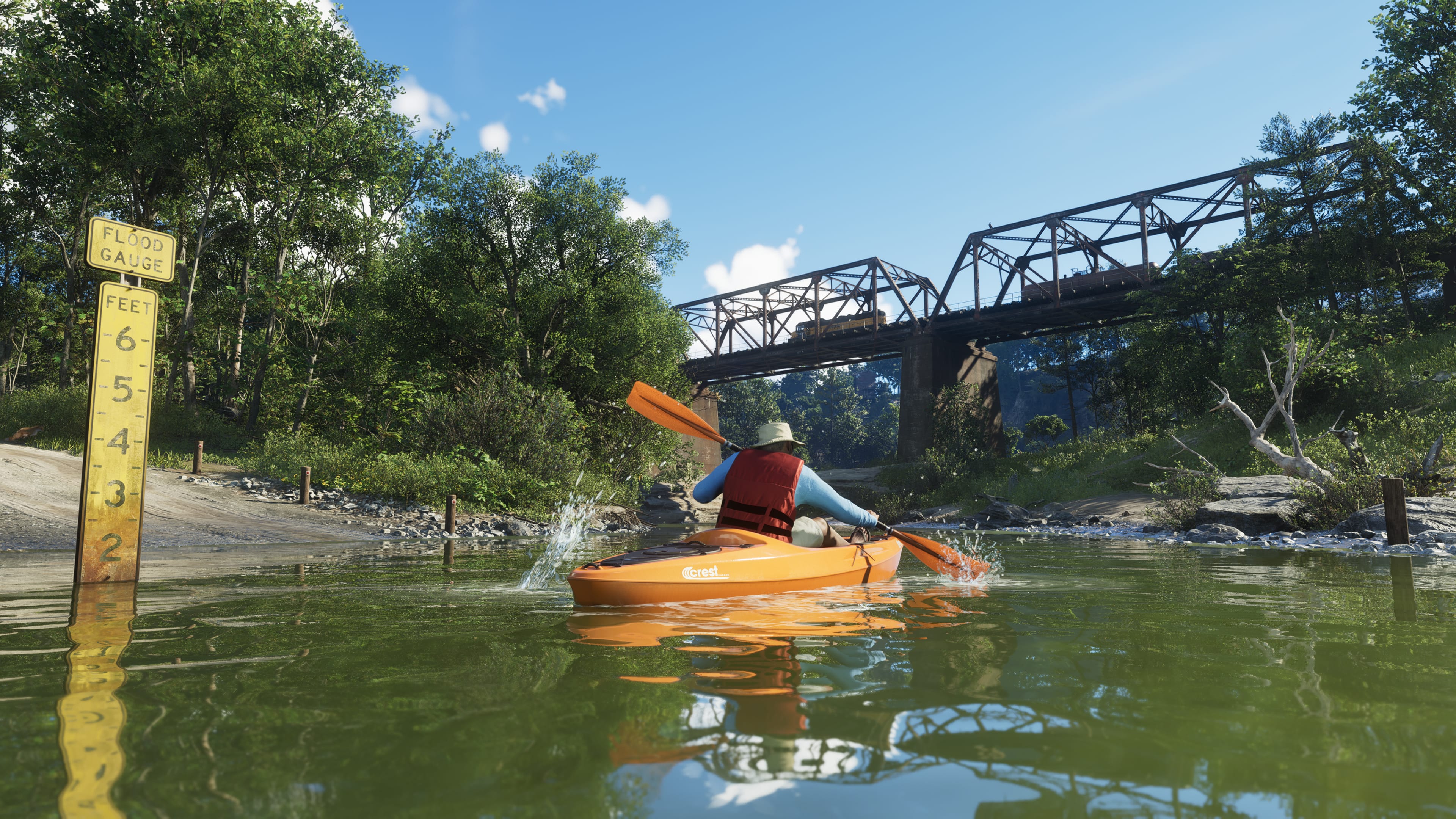 Kayaking in GTA 6, confirmed activity in Leonida